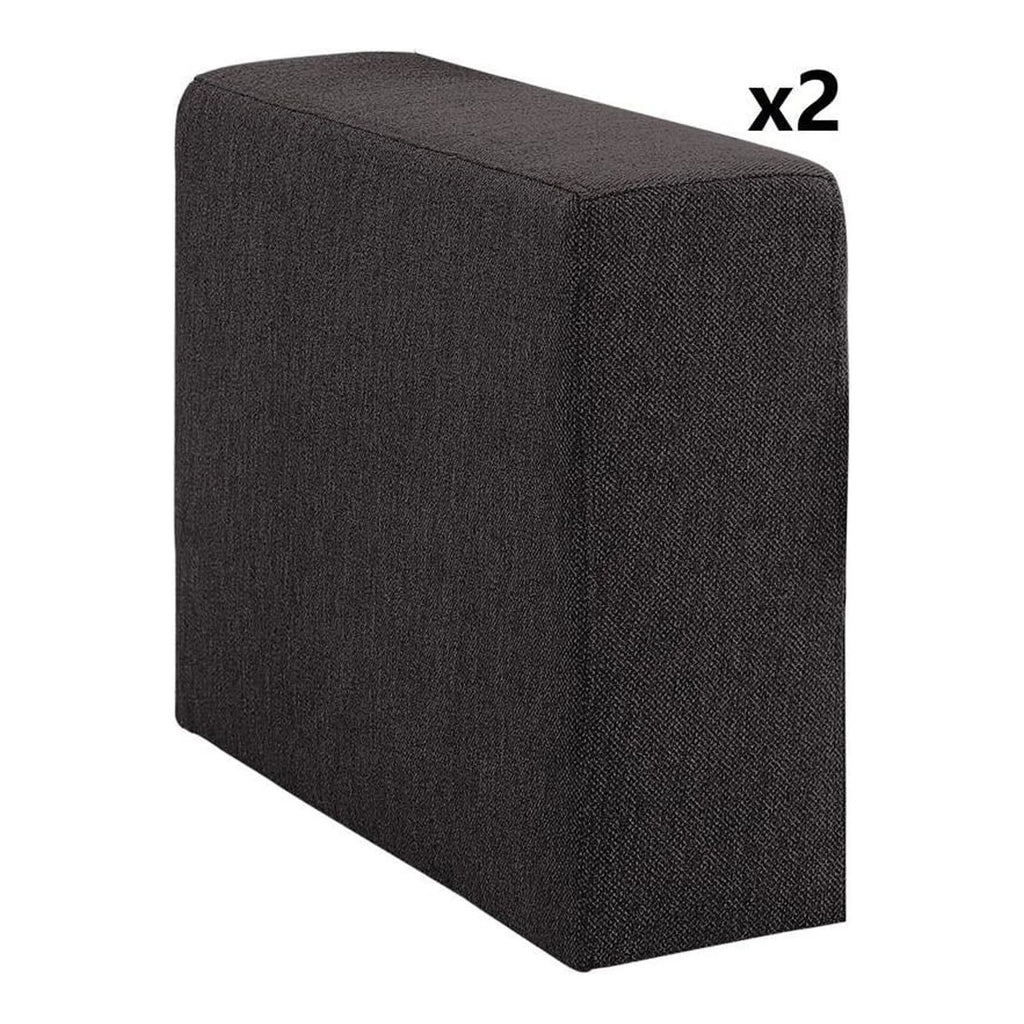 Dark Gray Linen 4 Seater Sofa R5813