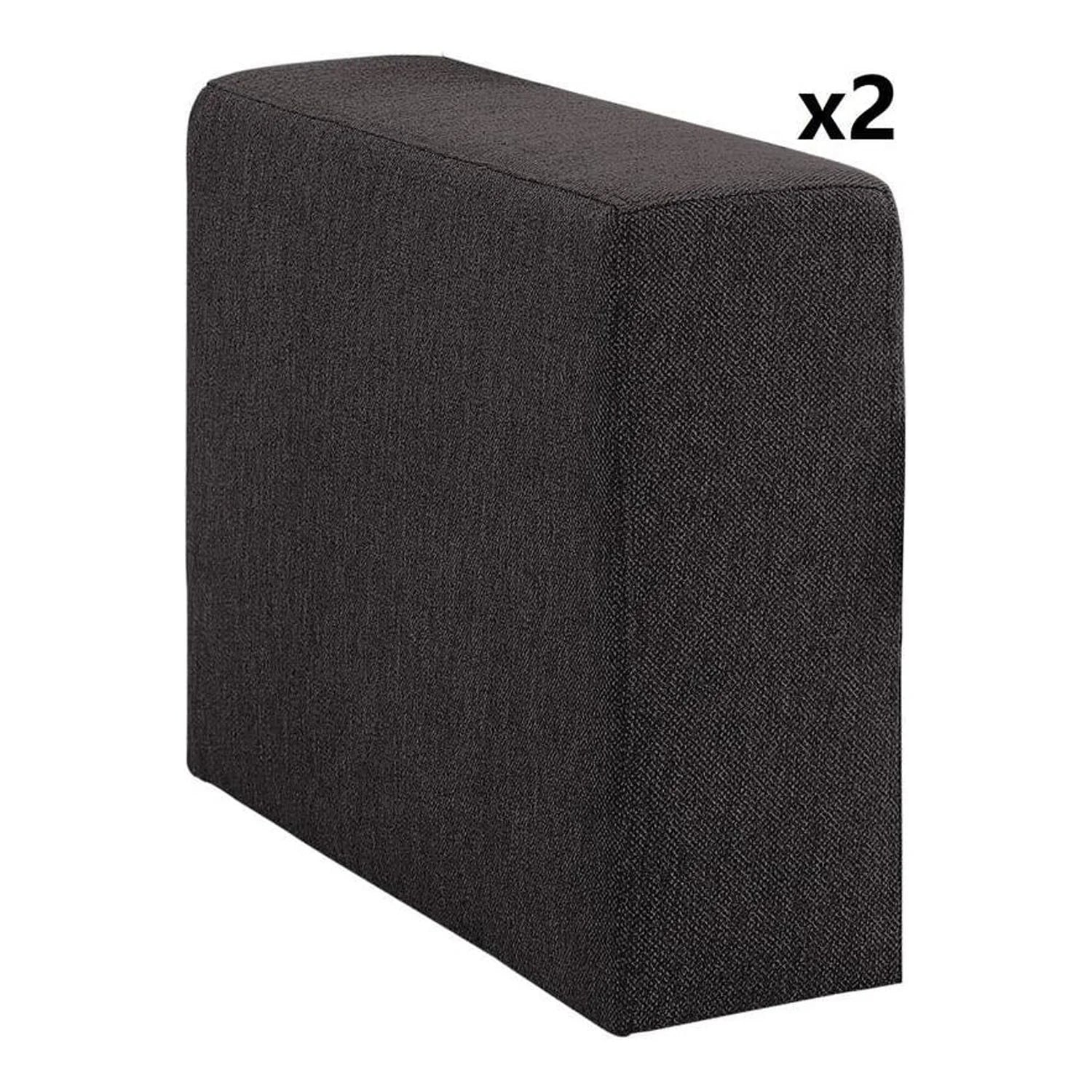 Dark Gray Linen 4 Seater Sofa R5813