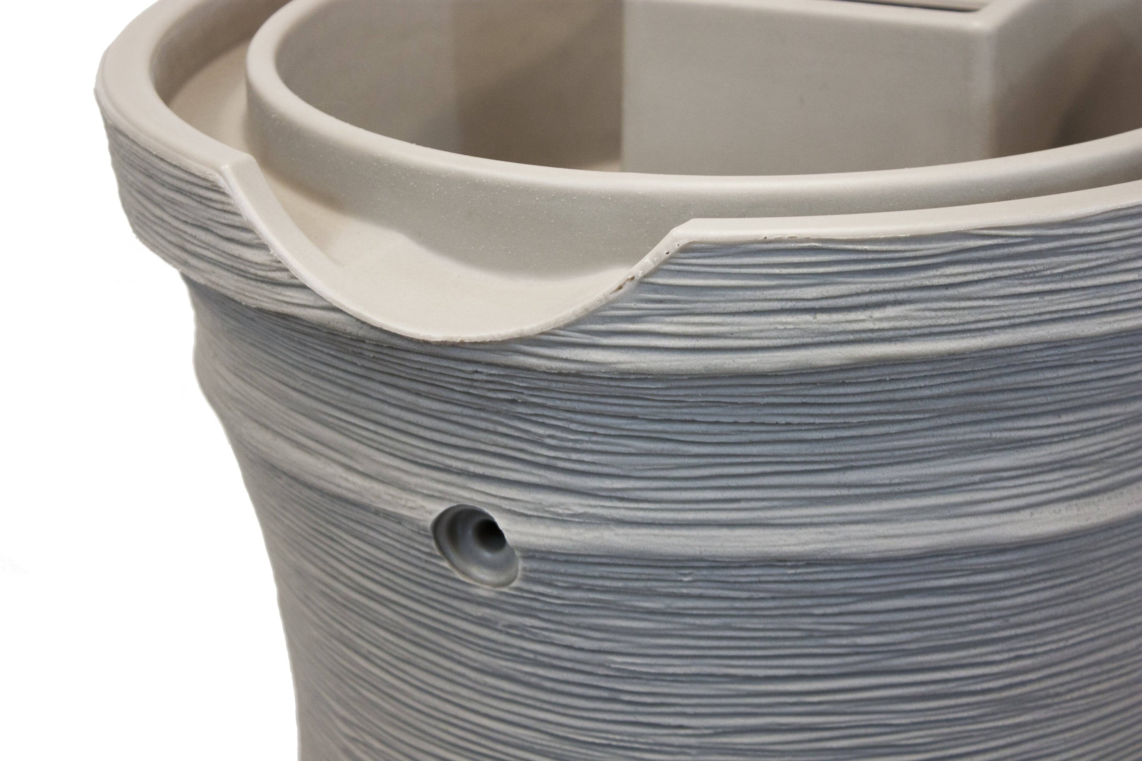 50 Gallon Rain Barrel Greige D877901