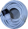 30 Amp 50 Foot Shore Power Extension Cord White I49947