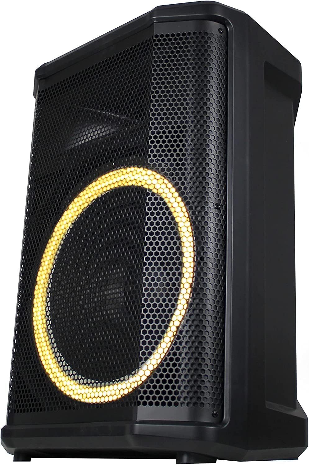 Portable Bluetooth Karaoke DJ Speaker with Remote Control and LED Light Show, 12", 2600 Watts L266