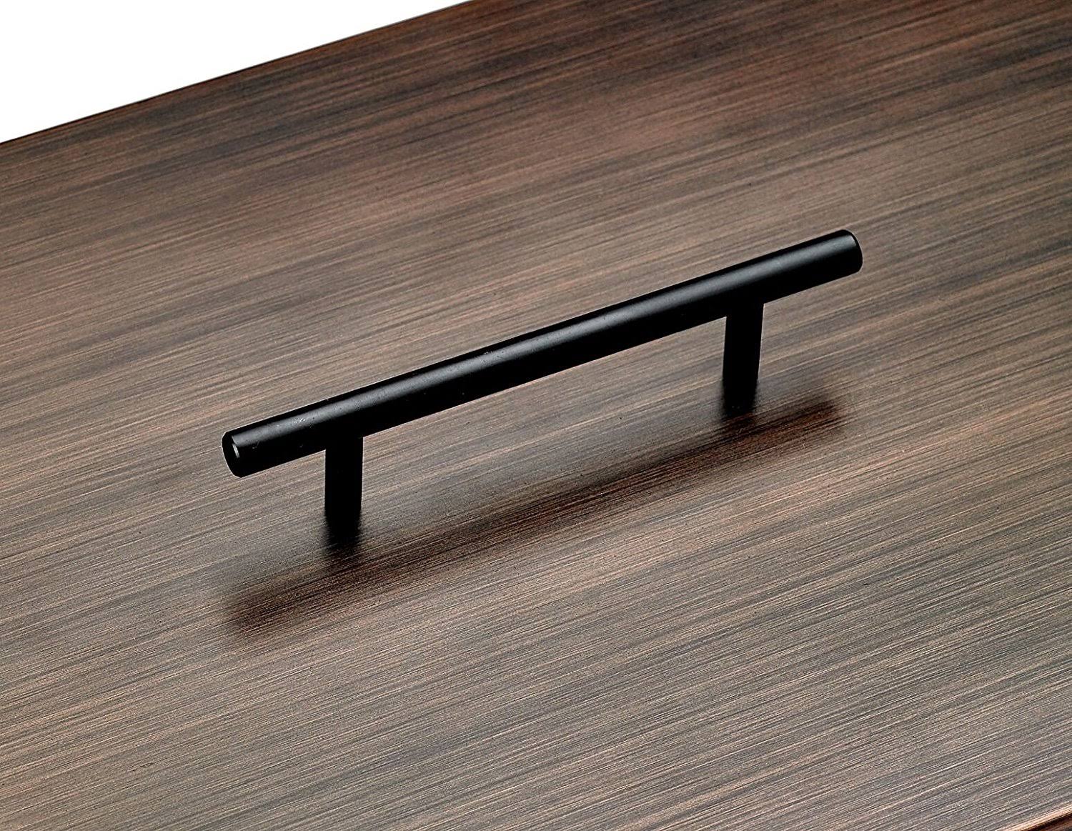 Oil Rubbed Bronze Fire Pit Pan Cover V701