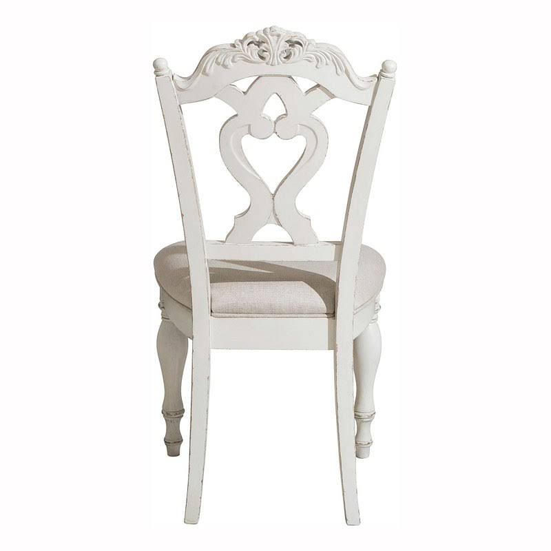 Antique White Desk Chair U864