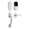 Satin Chrome Dummy Handleset S6944