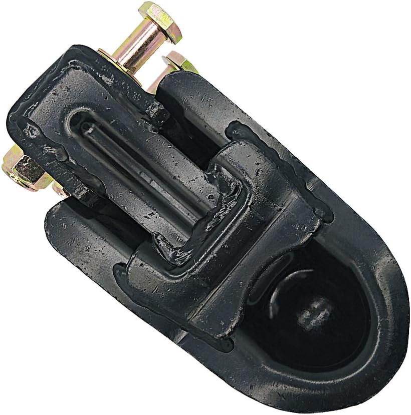 2-5/16" Adjustable Trailer Coupler with Trigger Latch, Black, Pack of 2 S284995
