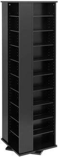 Black Four-Sided Spinning Tower Storage Cabinet K486427