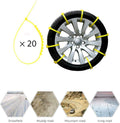 Snow Chains Pack of 2 for Tyres Width 145-295mm W9956