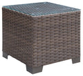 Brown Patio End Table V59247