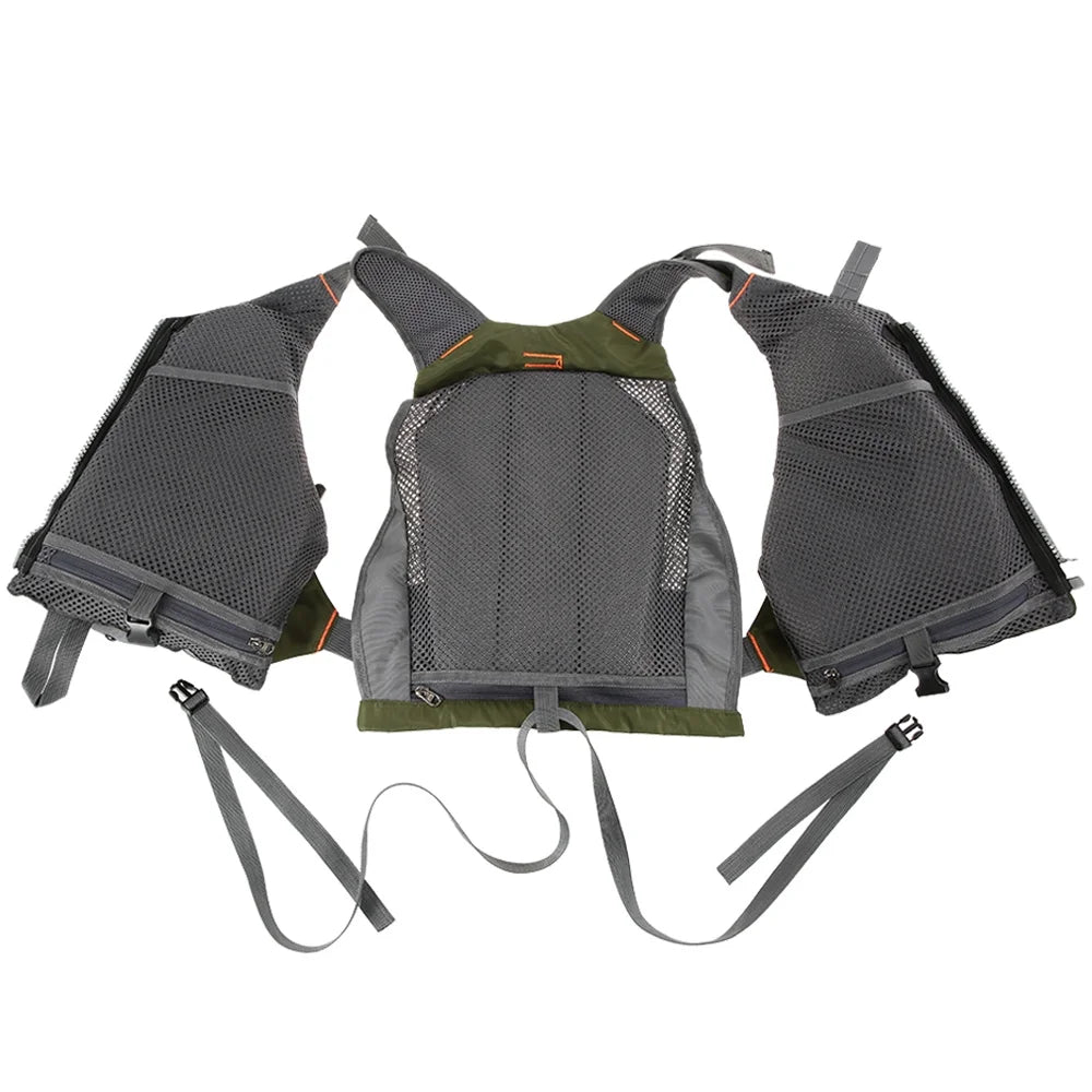 Fishing Vest Padded Waistcoat 209lb Floatation Device E493