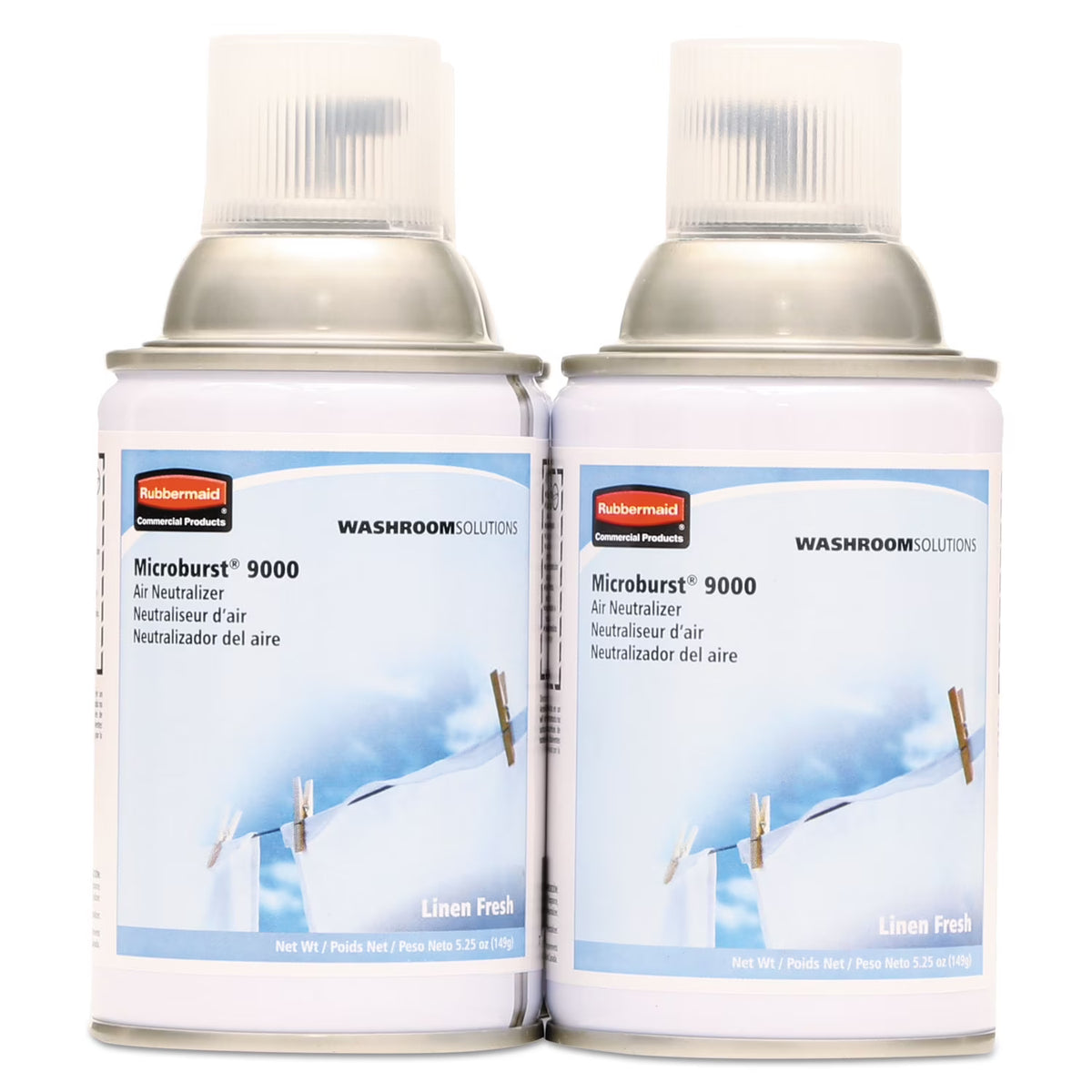 Linen Fresh 5.3oz Aerosol Air Freshener Refill 4/Carton Y793