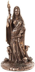 Hecate Sculpture Patina Statue Q6688