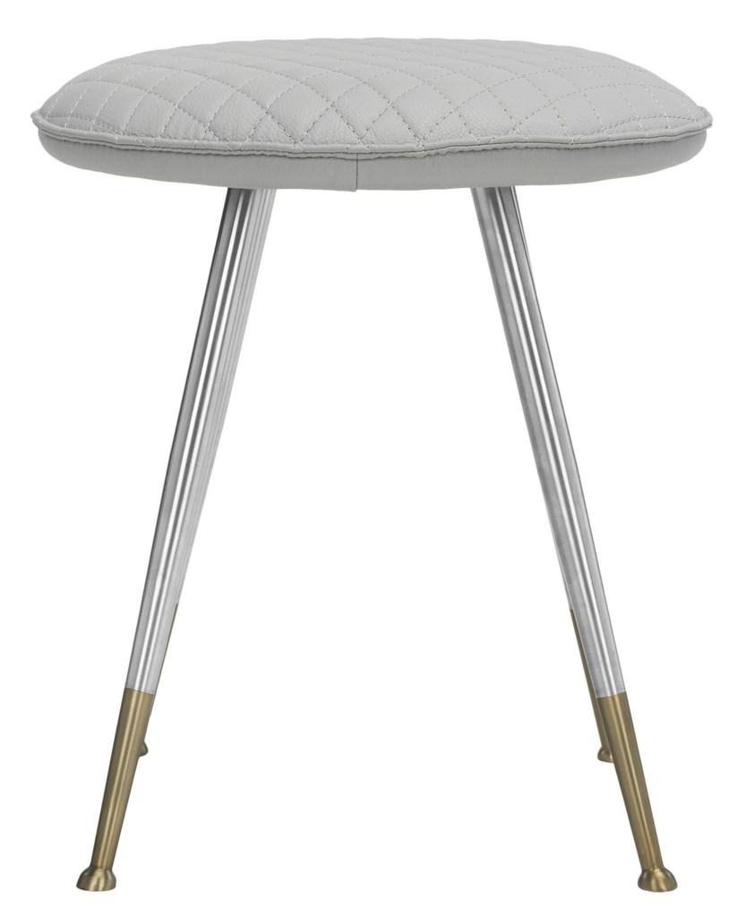 Grey Mid Century Modern Stool P875