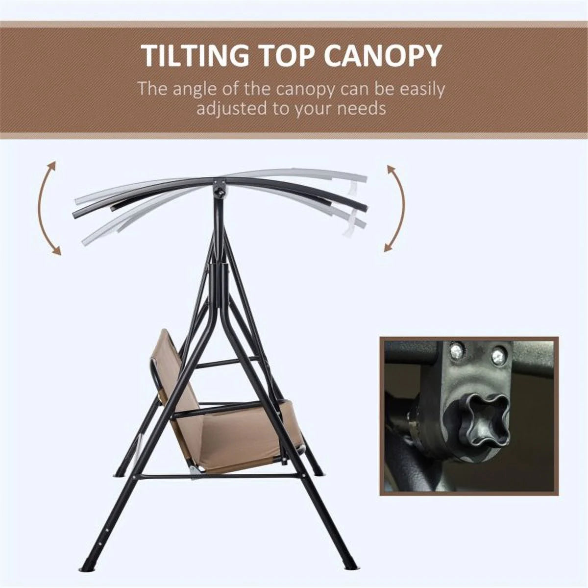 3-Person Porch Swing E21220
