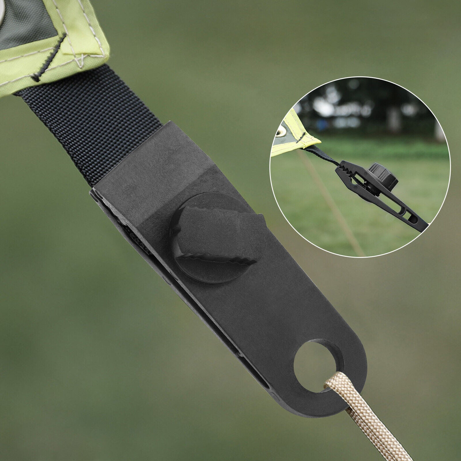 Reusable Heavy Duty Tent Clips for Tarp Awning Clamp Holder S9027