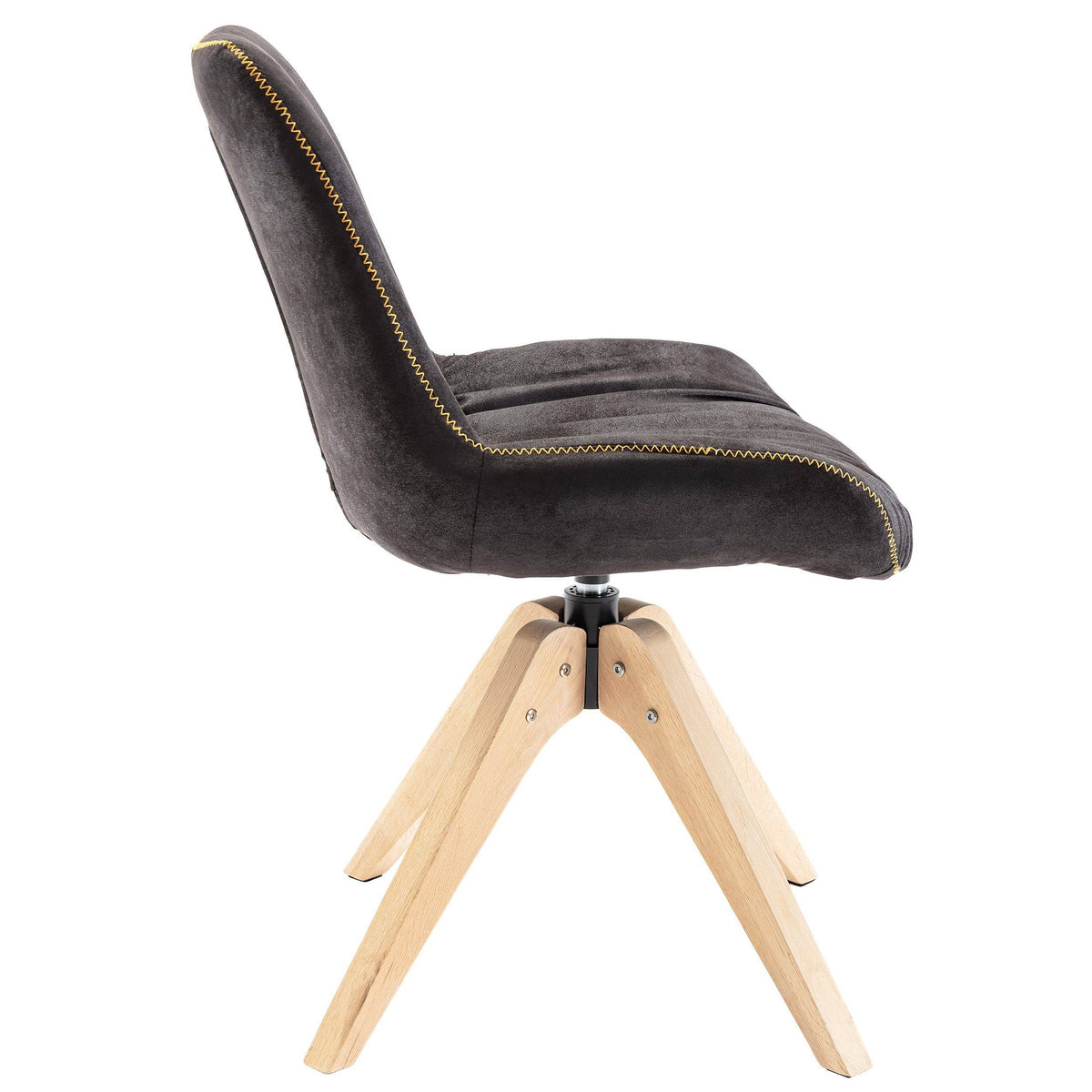 Swivel Side Chair Black E250291