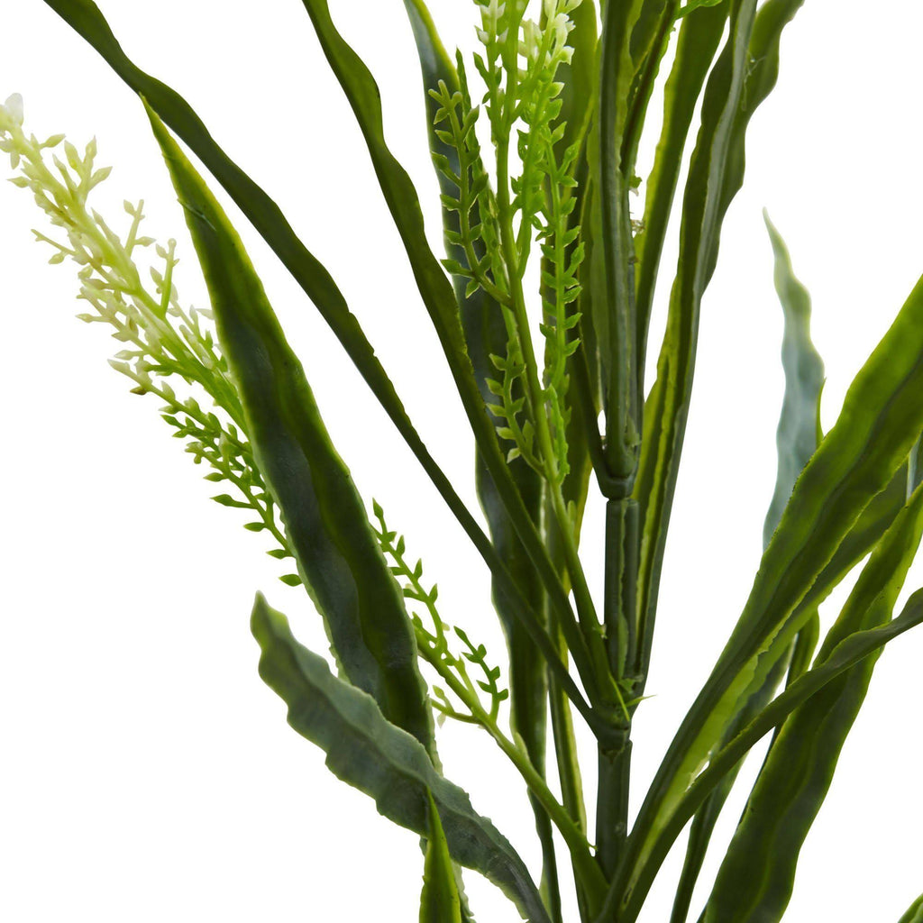 Set of 24 Artificial Vanilla Grass Plant K631