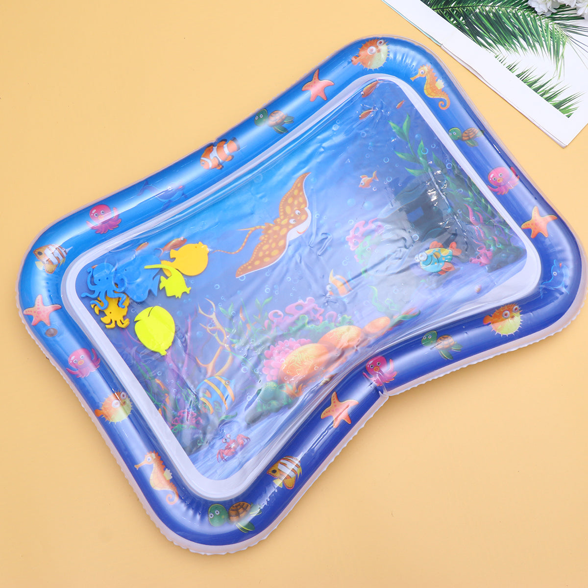 Inflatable Crawling Cushion Water Play Mat (Blue) U37364