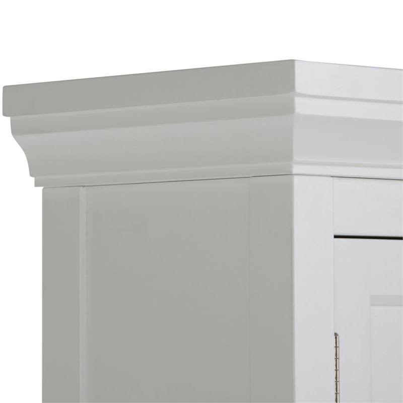 Pure White Space Saver Bath Cabinet H1036