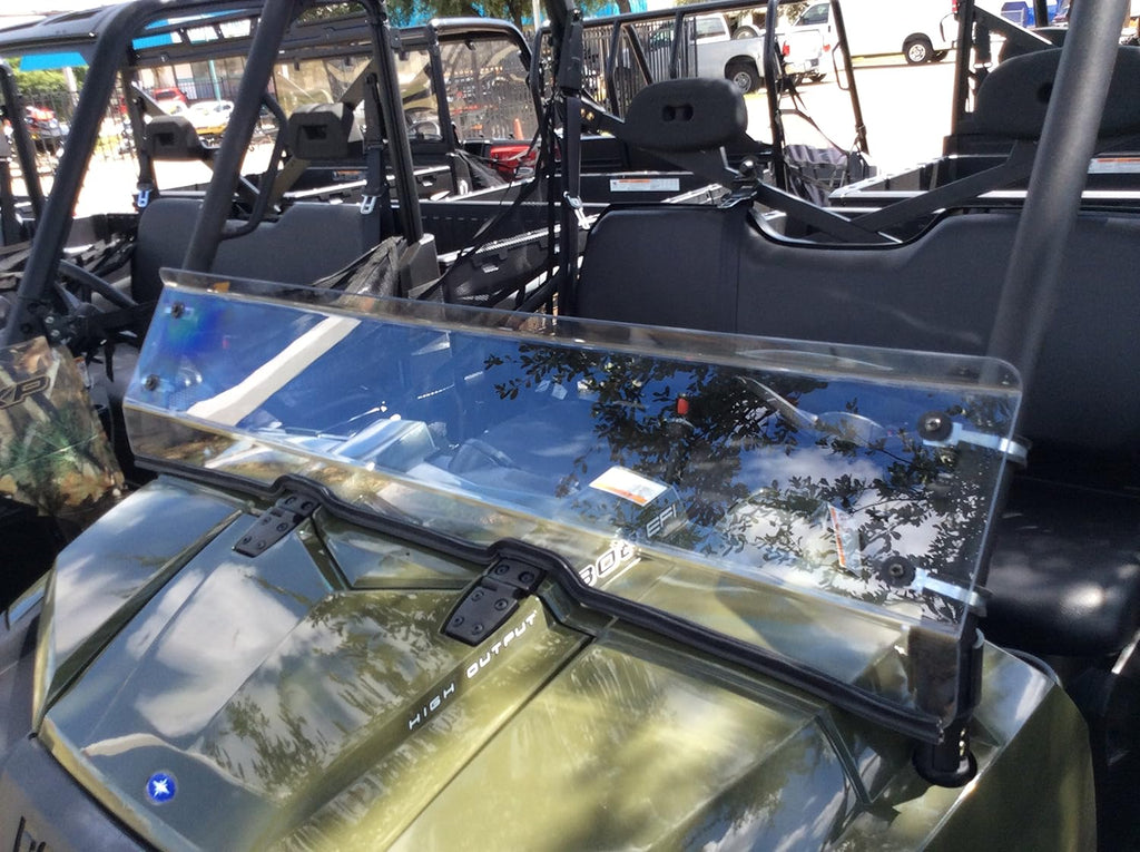 POLARIS RANGER 800 FULL SIZE 1/4 POLYCARBONATE HALF WINDSHIELD Y61655