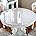 Clear 2mm Thick Table Cover 60 x 24 Inch Pack of 2 S6872