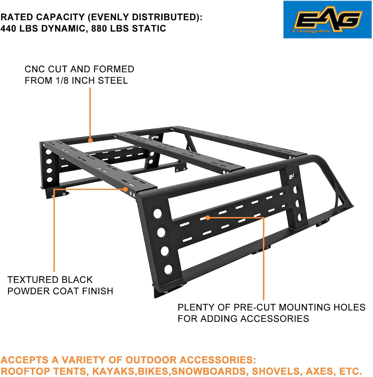 Cargo Rack System for Pickup Truck N8189