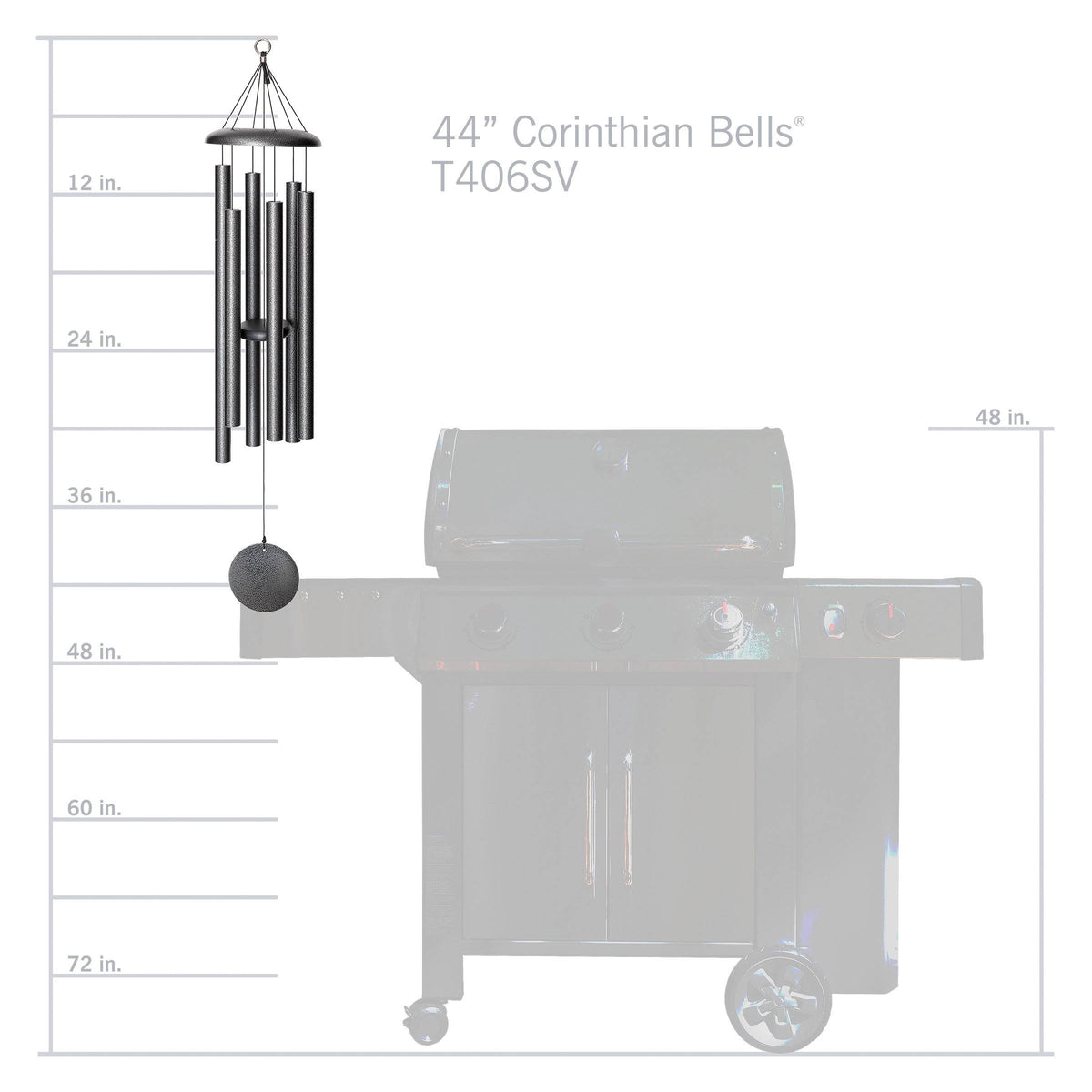 Plum Wind Chime W2578