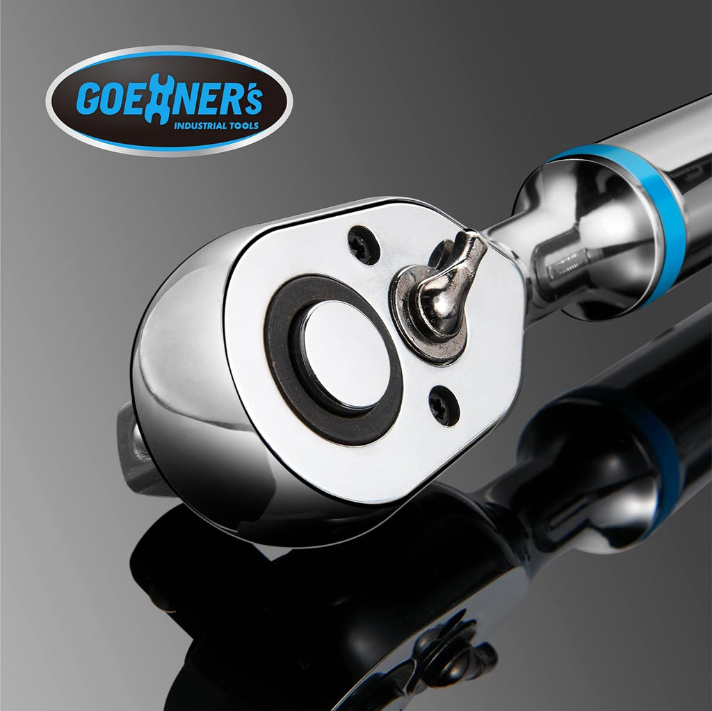 1/2" Drive Digital Torque Wrench, 12.5-250 ft.-lb./17-340 N.m., Electronic Torque Wrench S746229