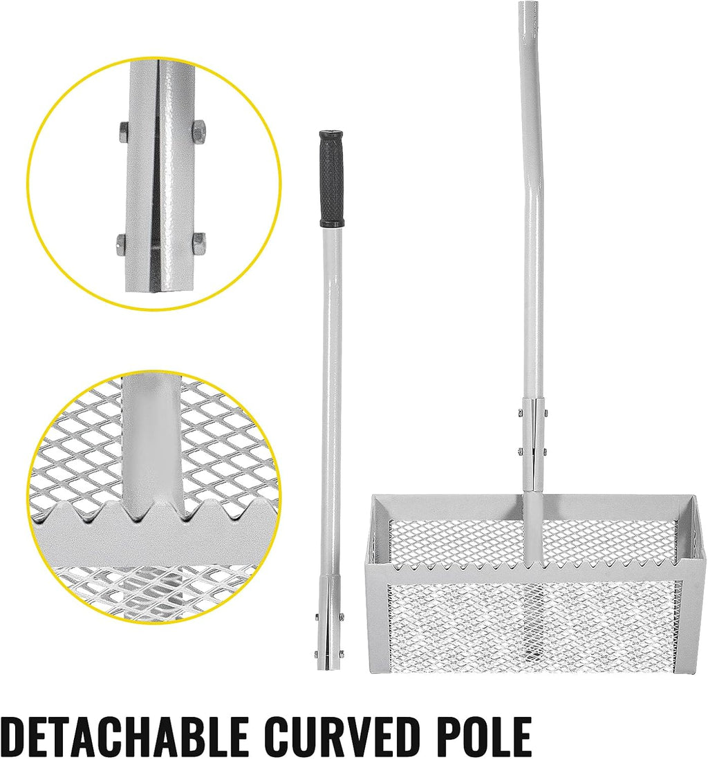 Iron Lake Weed Rake with Detachable Pole and Net V400055