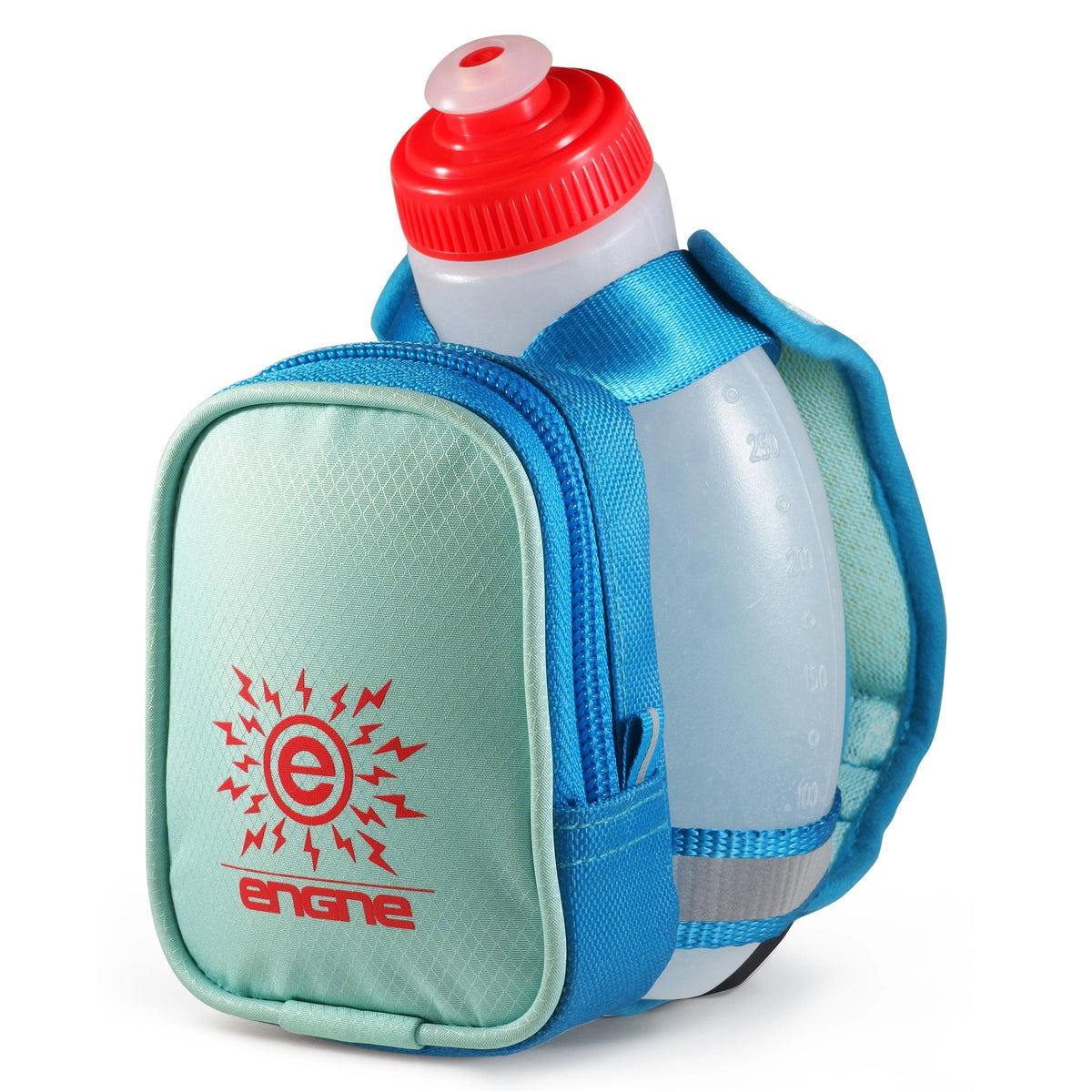 10 oz Handheld Water Bottle with Zippered Pocket V32566