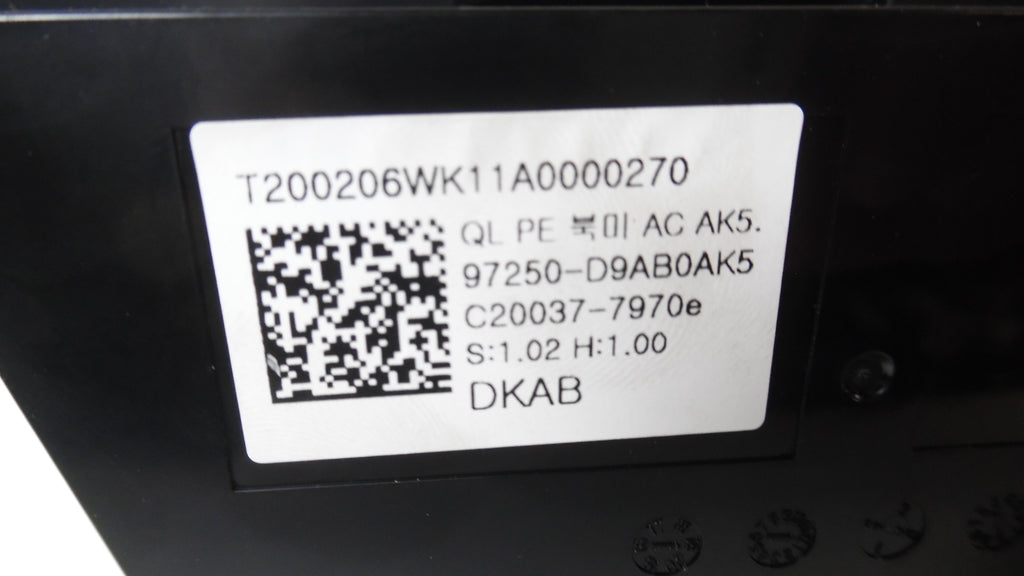 OEM Kia Sportage Manual Climate AC Heater Temperature Control I549