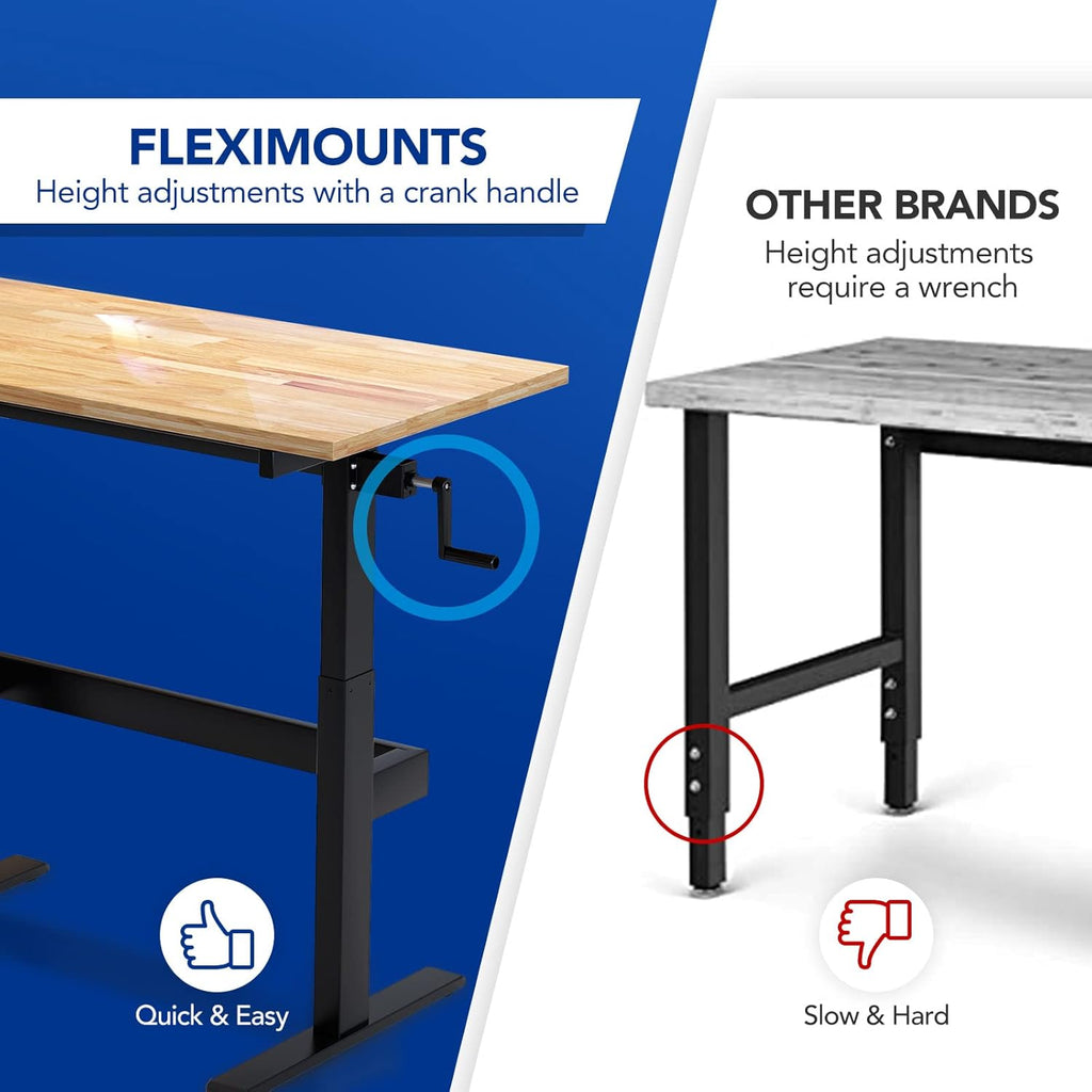 48 x 24 Rubber Wood Work Bench with Drawer L283496