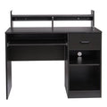White Desk with Hutch Z1149