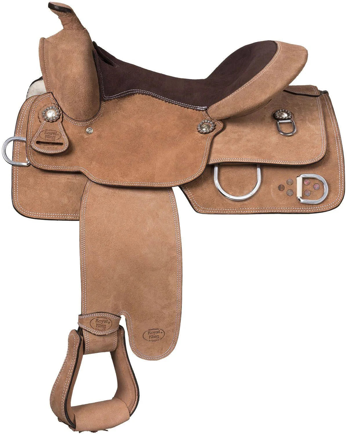 Roughout Western Saddle 15x22 J558