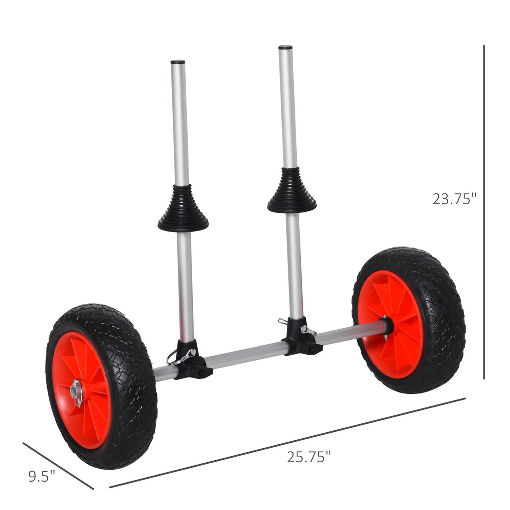 Kayak Cart with Aluminum Frame and Large Tires D146