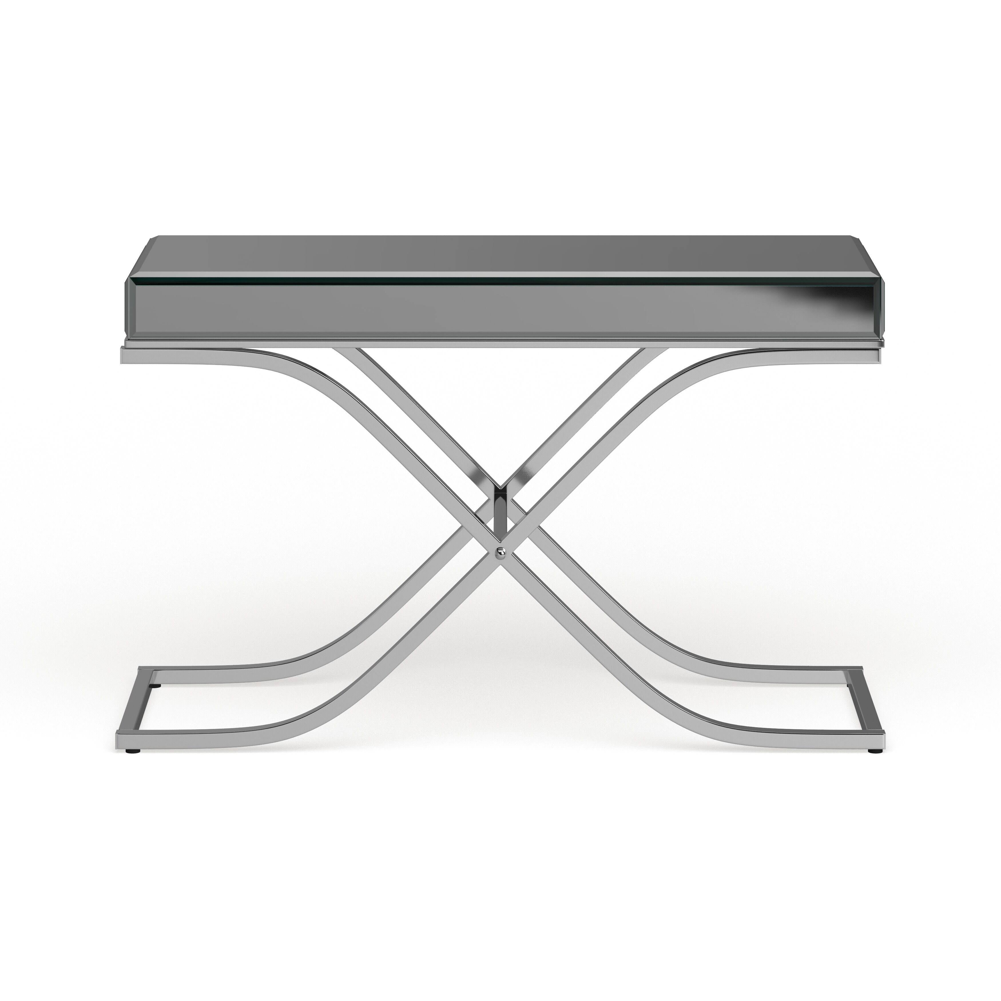 Chrome Metal Sofa Table L151594