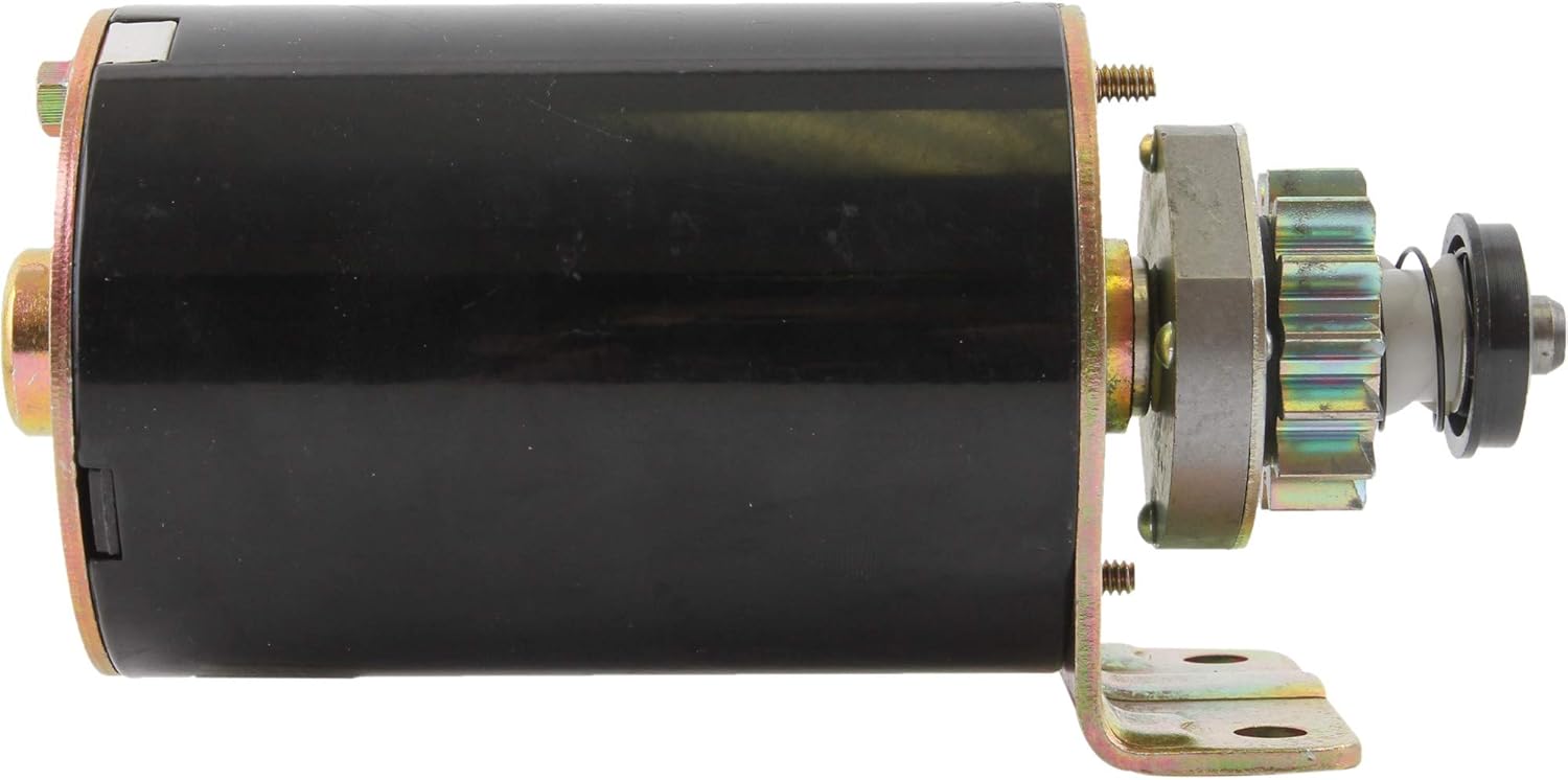 Starter Compatible With Briggs & Stratton 14 Tooth Steel Gear, Pack of 2 X6810
