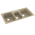 44x22 L x 22x22 W Dual Mount Kitchen Sink, 3 Hole M49767