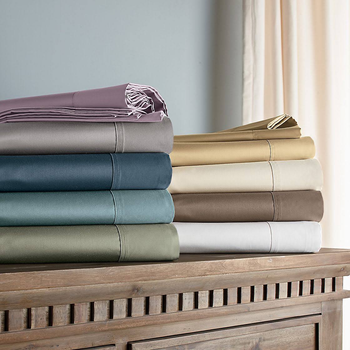 California King Deep Pocket Flat Sheet M285