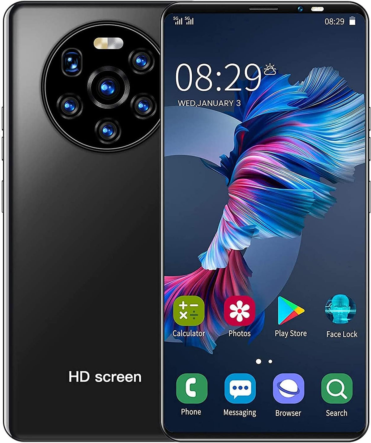 5.45in HD Full Screen Dual Card Dual Standby Mobile Phone V945777