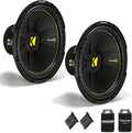 15" Subwoofers Bundle Single 4-Ohm Voice Coil H4802