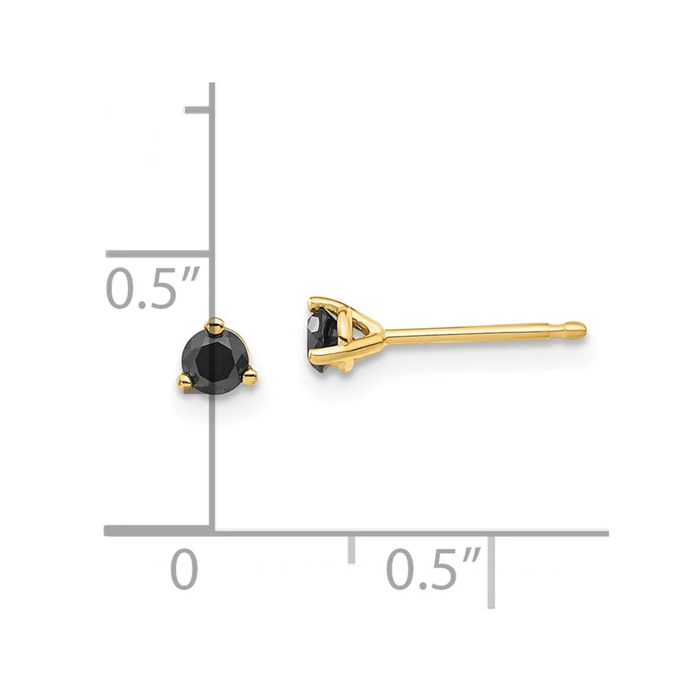 Black Diamond Stud Earrings G97917