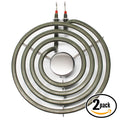 2-Pack 6 inch 4 Turns Surface Burner Element for Range, Stove & Cooktop W483036