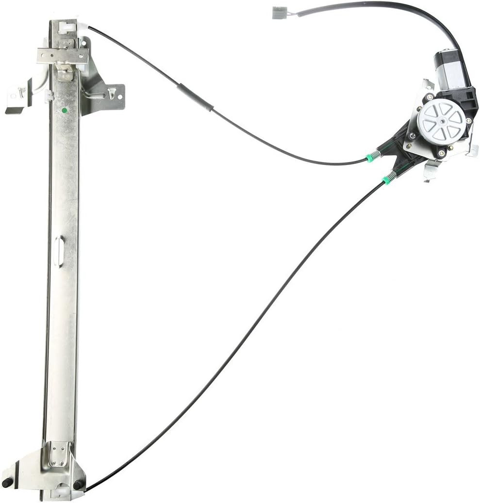 Front Left Driver Side Power Window Regulator with Motor for Ford E-150 E-250 Econoline E-350 E-450 E-550 Super Duty Pack of 2 M229