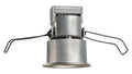 Satin Nickel Mini LED Downlight 3000K Flood Beam Spread H45541