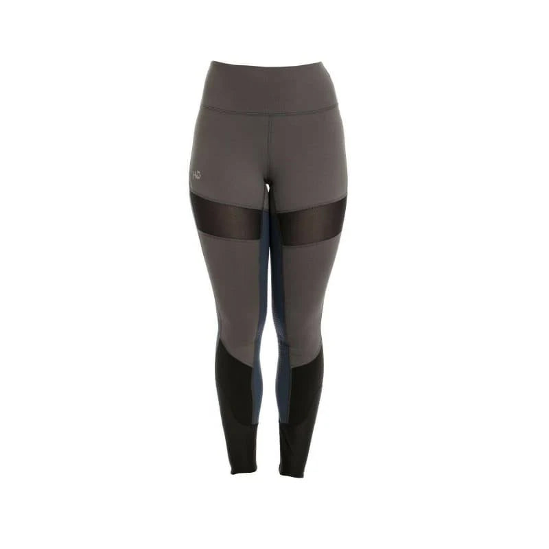 Black/Fig Riding Tights Medium W2238