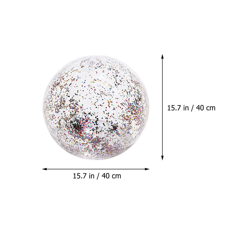Transparent PVC Inflatable Beach Ball J7760