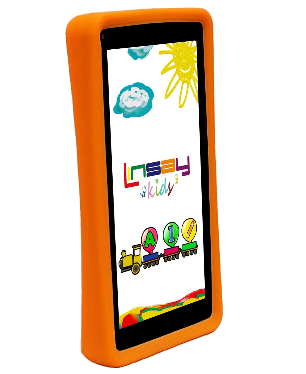7" Kids Tablet with Orange Kid-proof Defender Case P9275