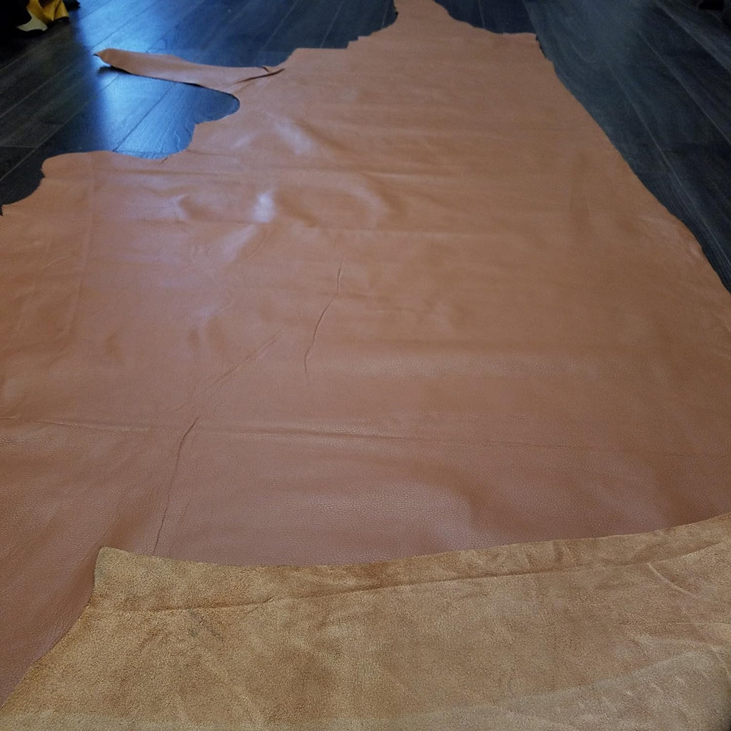 Genuine Leather Hide Skin 17 To 22 Square Feet D878