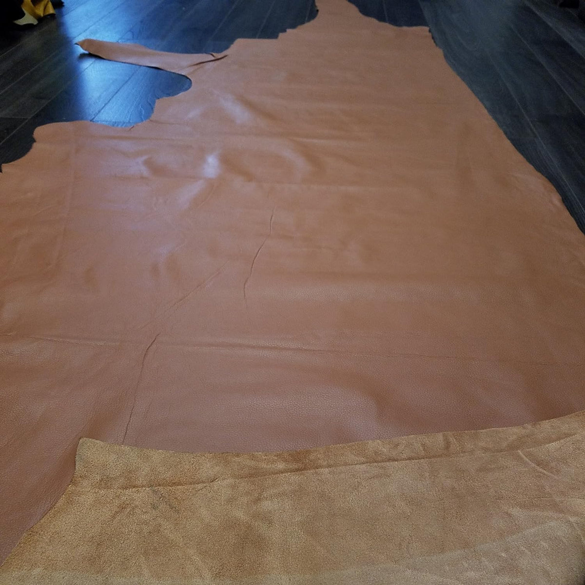 Genuine Leather Hide Skin 17 To 22 Square Feet D878