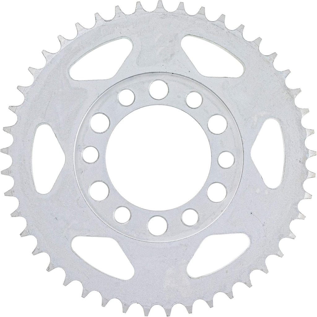 Drive Sprocket Chain Combo Front 14 Rear 45 Tooth 428HZ Standard 120 Links Pack of 2 O603